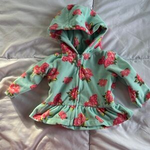 Carter's Floral Baby Jacket with Hood